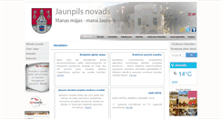 Desktop Screenshot of jaunpils.lv